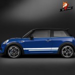 Car Side Skirt Door Body Waist Decal Line Sticker Vinyl Car Sticker for BMW MINI Cooper S One JCW Clubman F54 F55 F56 F60
